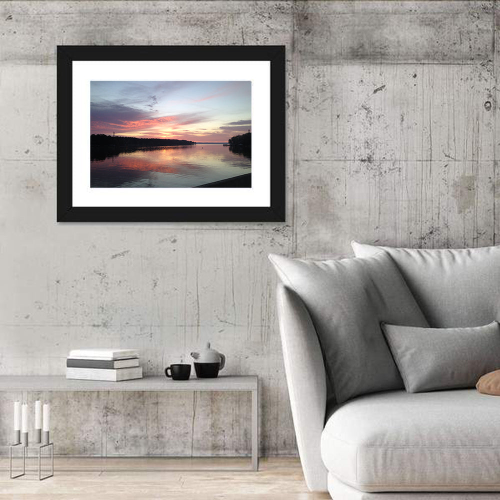 Lake Eufaula Sunset Wall Art