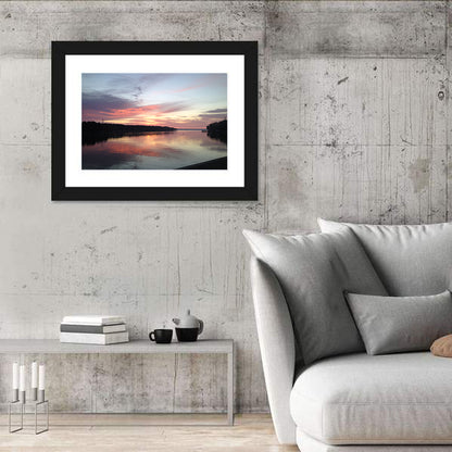 Lake Eufaula Sunset Wall Art