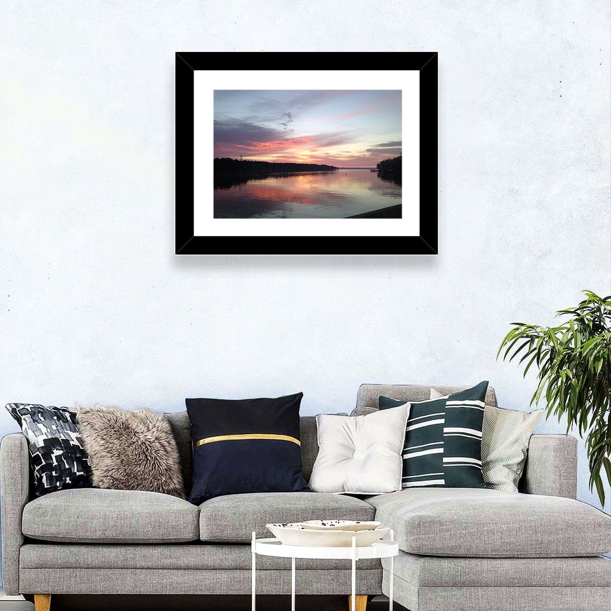 Lake Eufaula Sunset Wall Art