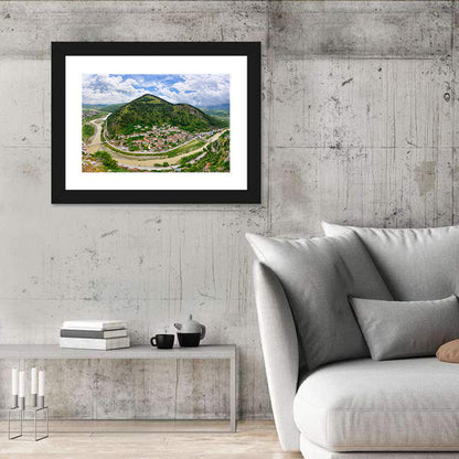 Berat Osum River View Wall Art