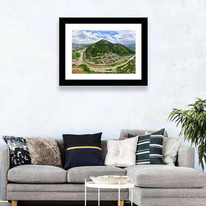 Berat Osum River View Wall Art