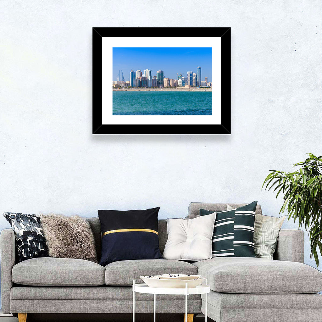Manama Skyline, Bahrain Wall Art