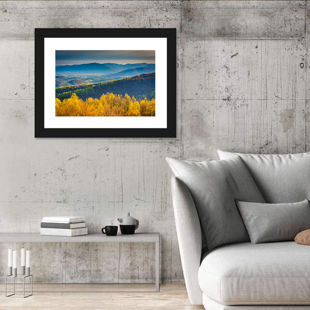 Shenandoah Golden Hour Ridge Wall Art