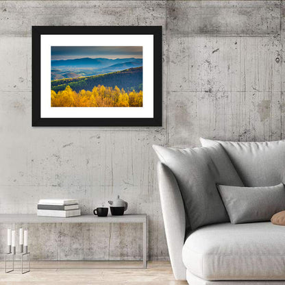 Shenandoah Golden Hour Ridge Wall Art