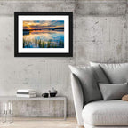 Folly River Sunset Reflection Wall Art