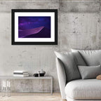 Lone Hiker Under the Milky Way Wall Art