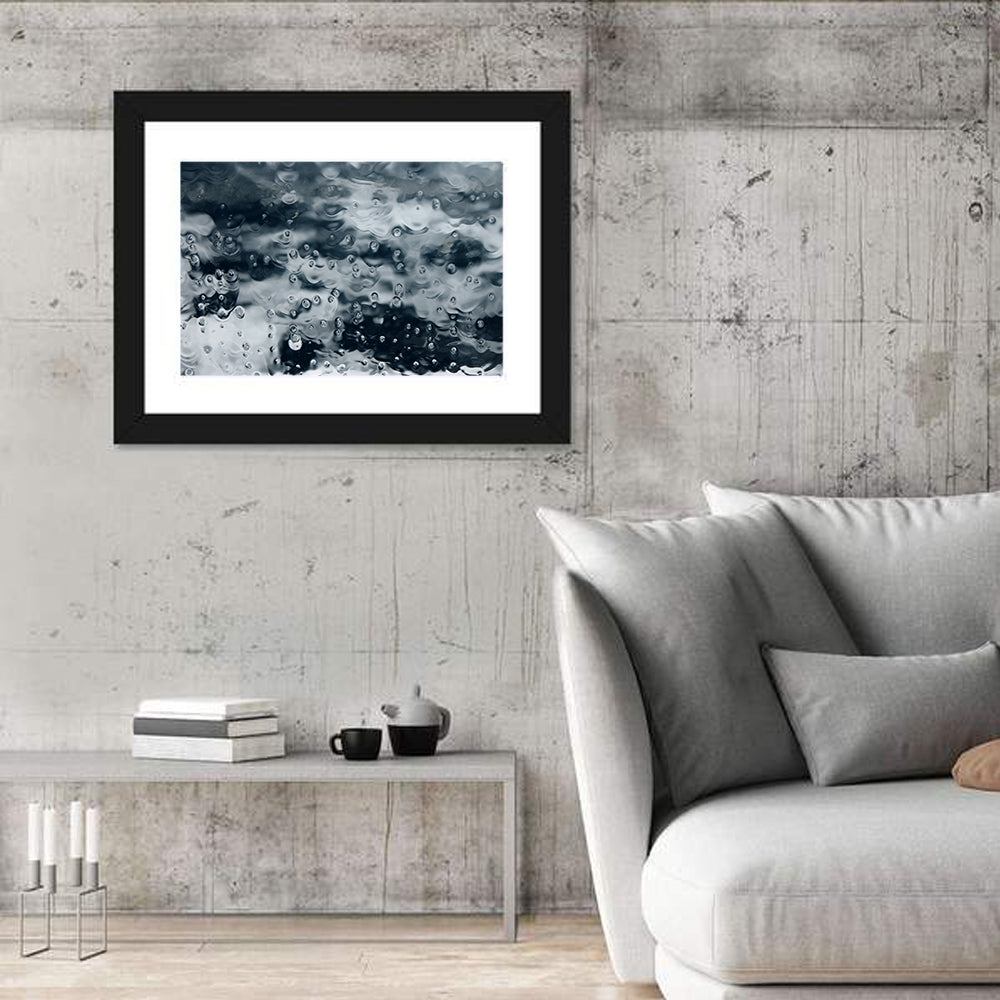 Sea of Teardrops in Ice Wall Art