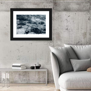 Sea Of Teardrops Abstract Wall Art