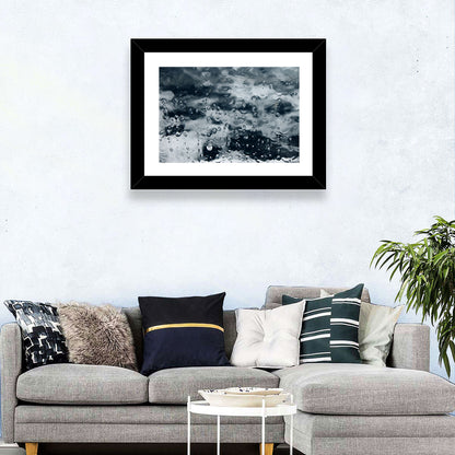 Sea of Teardrops in Ice Wall Art