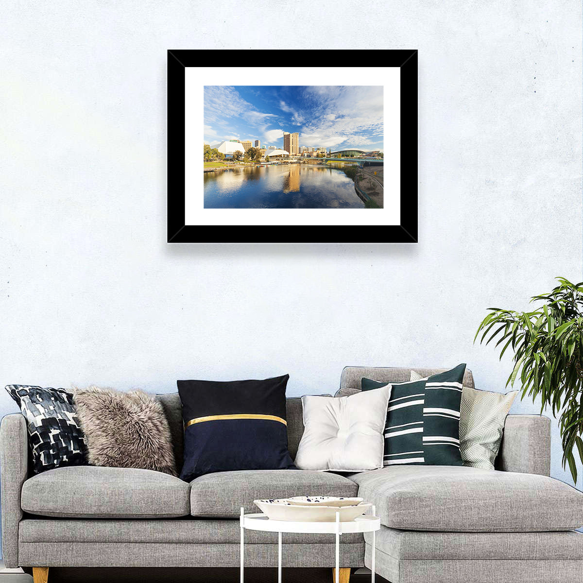 Adelaide River Torrens Skyline Wall Art