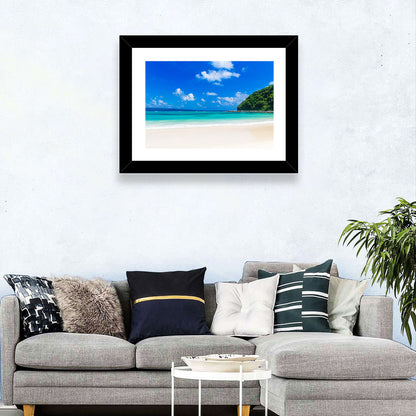 Tropical Sea Beach Wall Art