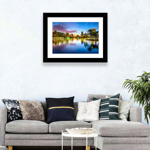 Orlando Skyline Wall Art