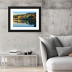 Golden Hour Florence Over the Arno River Wall Art