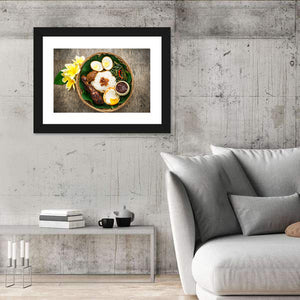 Nasi Campur Dish Wall Art