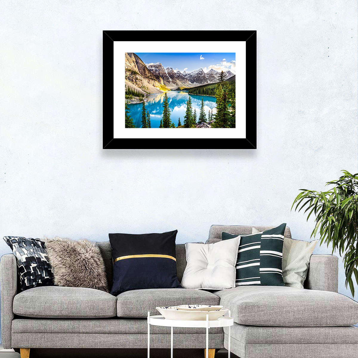 Moraine Lake Reflections Wall Art