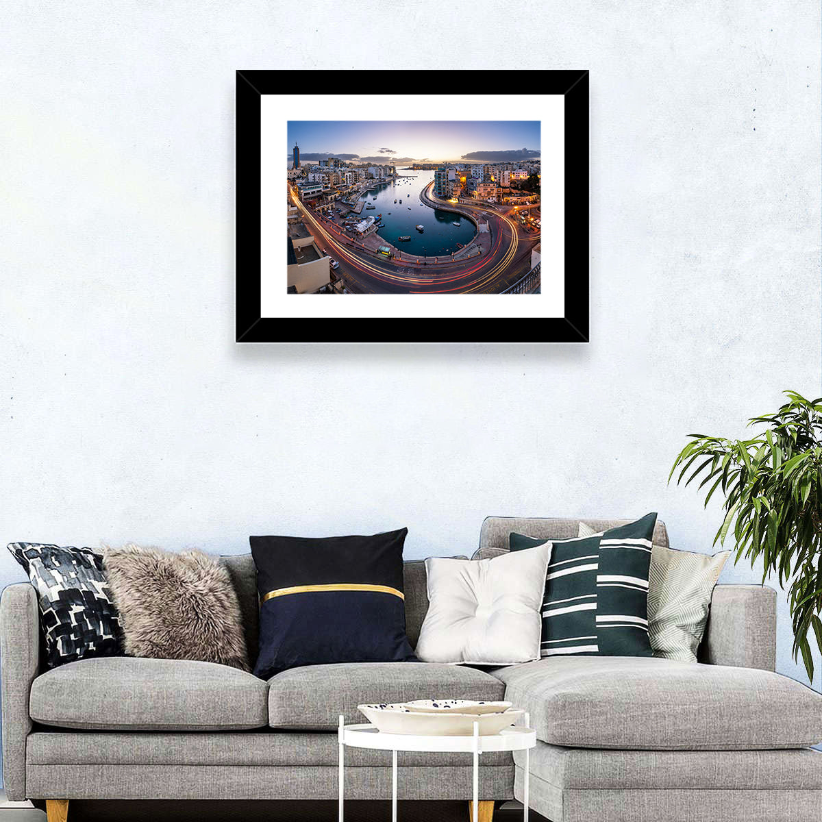 Spinola Bay Light Trails Wall Art