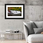 Blue Ridge Autumn Waterfall Wall Art