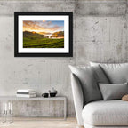 Strawberry Fields Sunrise Wall Art