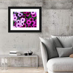 Pink and Purple Daisies Wall Art