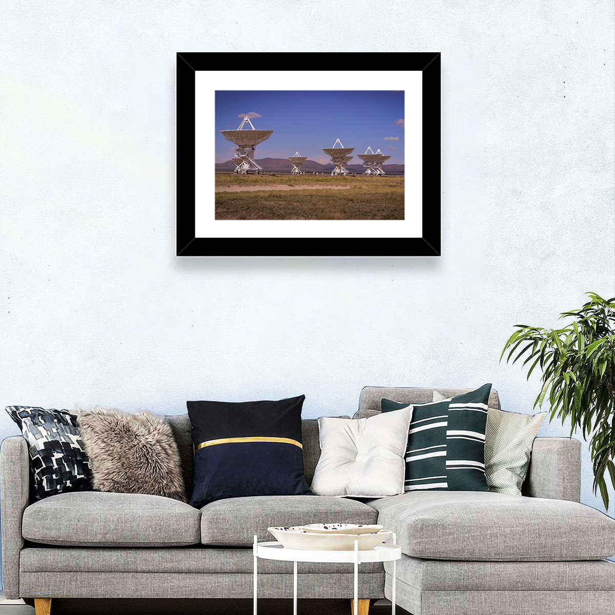 Very Large Array Radio Telescopes Wall Art