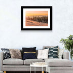 Hoverla Snowfield at Sunset Wall Art