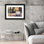 Steaming White Coffee Cup Wall Art
