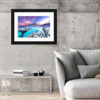 Blue Lagoon Grindavík Sunrise Wall Art