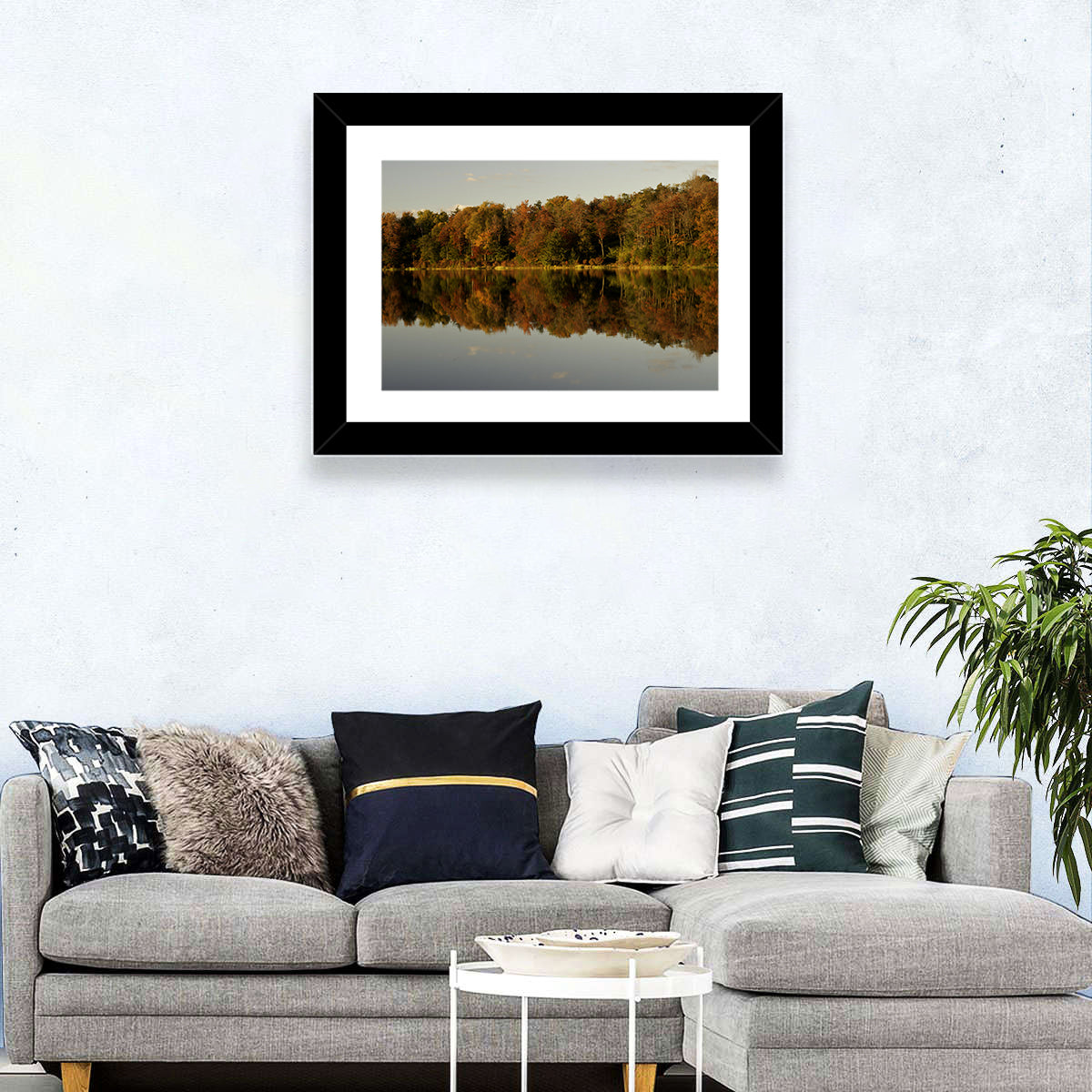 Lake Jean Reflection Wall Art