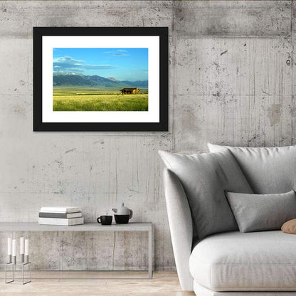 Montana Mountain Ranch Wall Art