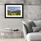 Mount Shuksan Lake Reflection Wall Art
