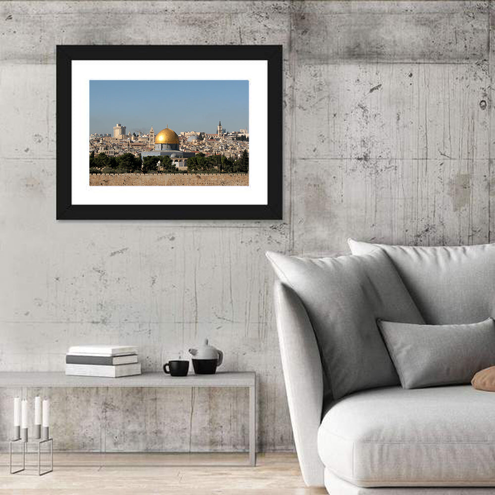 Golden Dome of the Rock, Jerusalem Wall Art