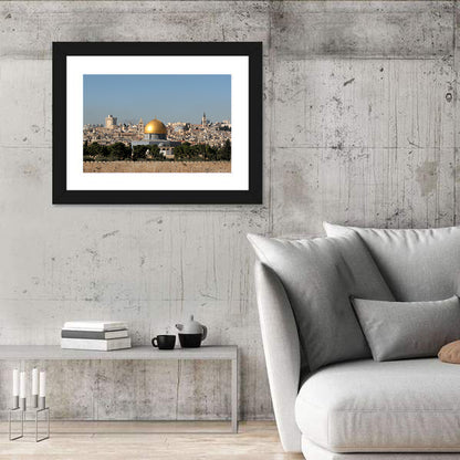 Golden Dome of the Rock, Jerusalem Wall Art