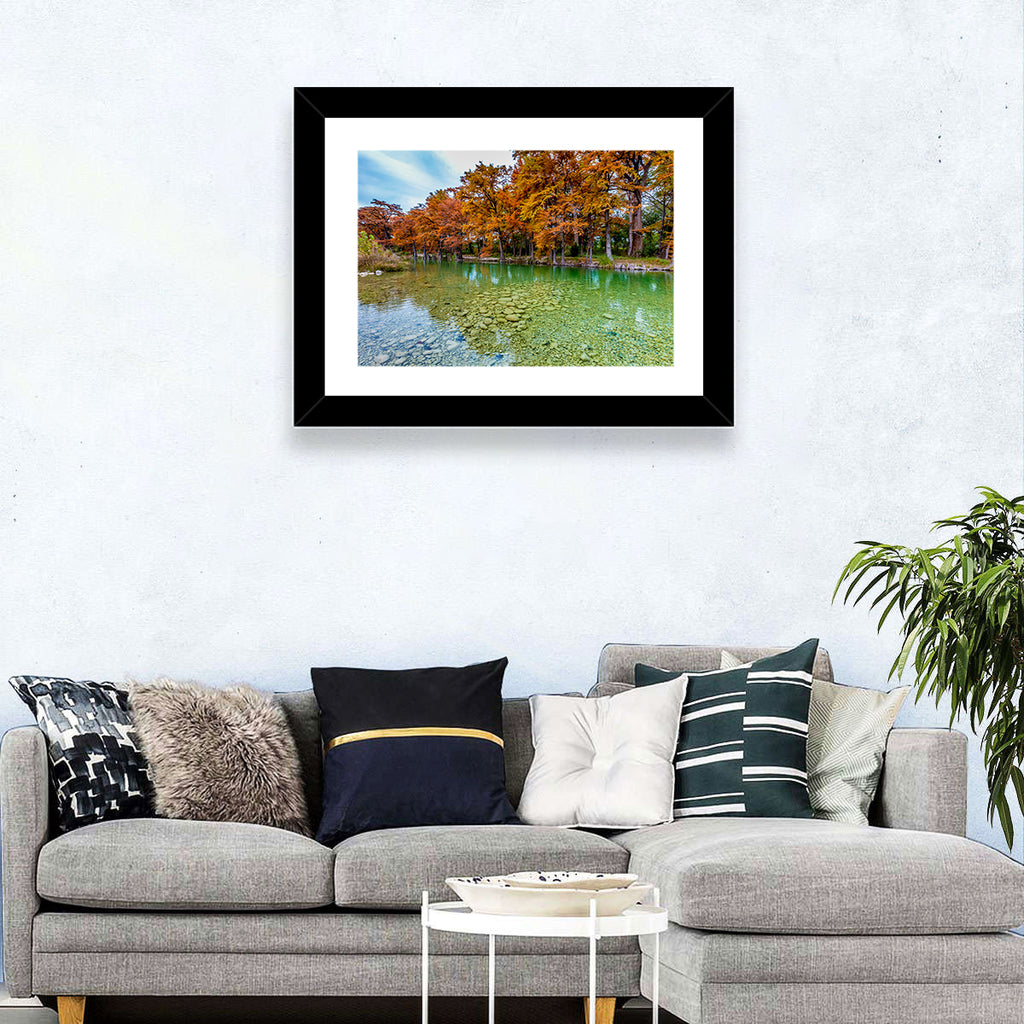 Frio River at Garner State Park Wall Art