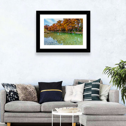 Frio River at Garner State Park Wall Art