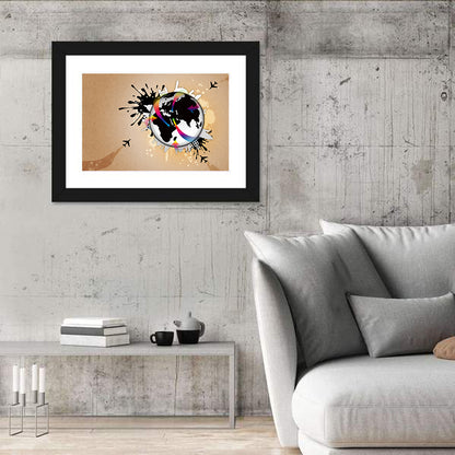 Global Travel Concept Wall Art