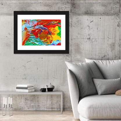 Palette Knife Color Study Wall Art