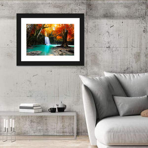 Tropical Waterfall Wall Art