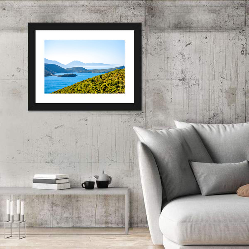 Porto Palermo Bay with Ali Pasha Castle Wall Art