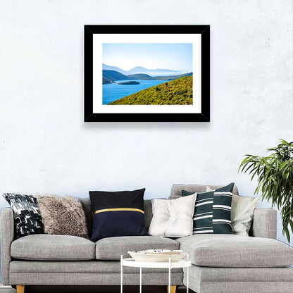 Porto Palermo Bay with Ali Pasha Castle Wall Art