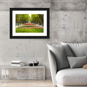 Tulips Garden Wall Art