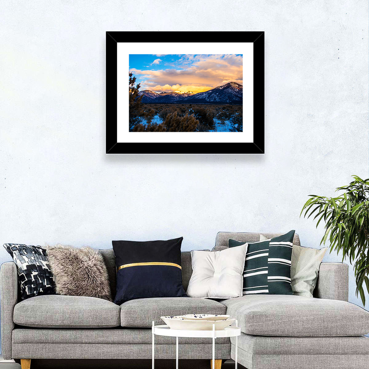 Sangre Winter Desert Wall Art