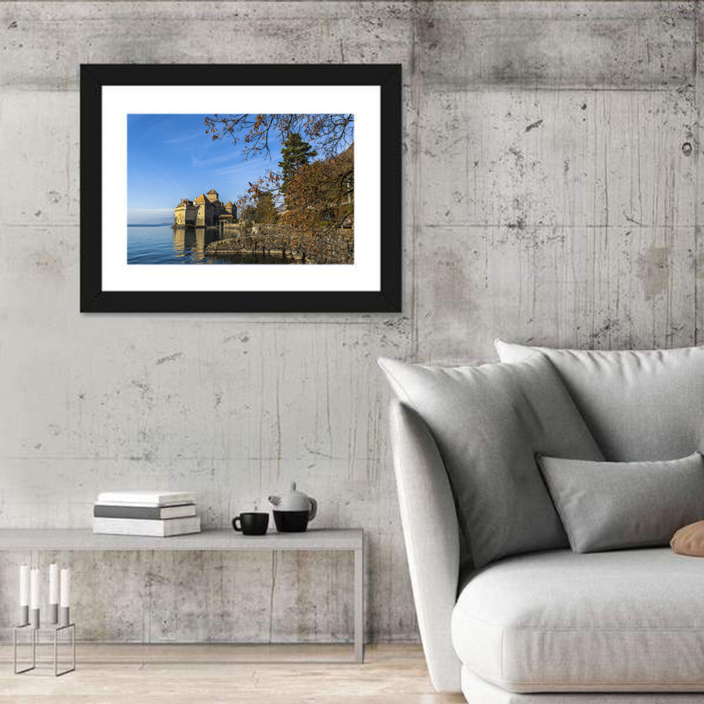 Chillon Castle on Lake Geneva Wall Art