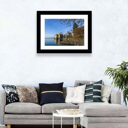 Chillon Castle on Lake Geneva Wall Art