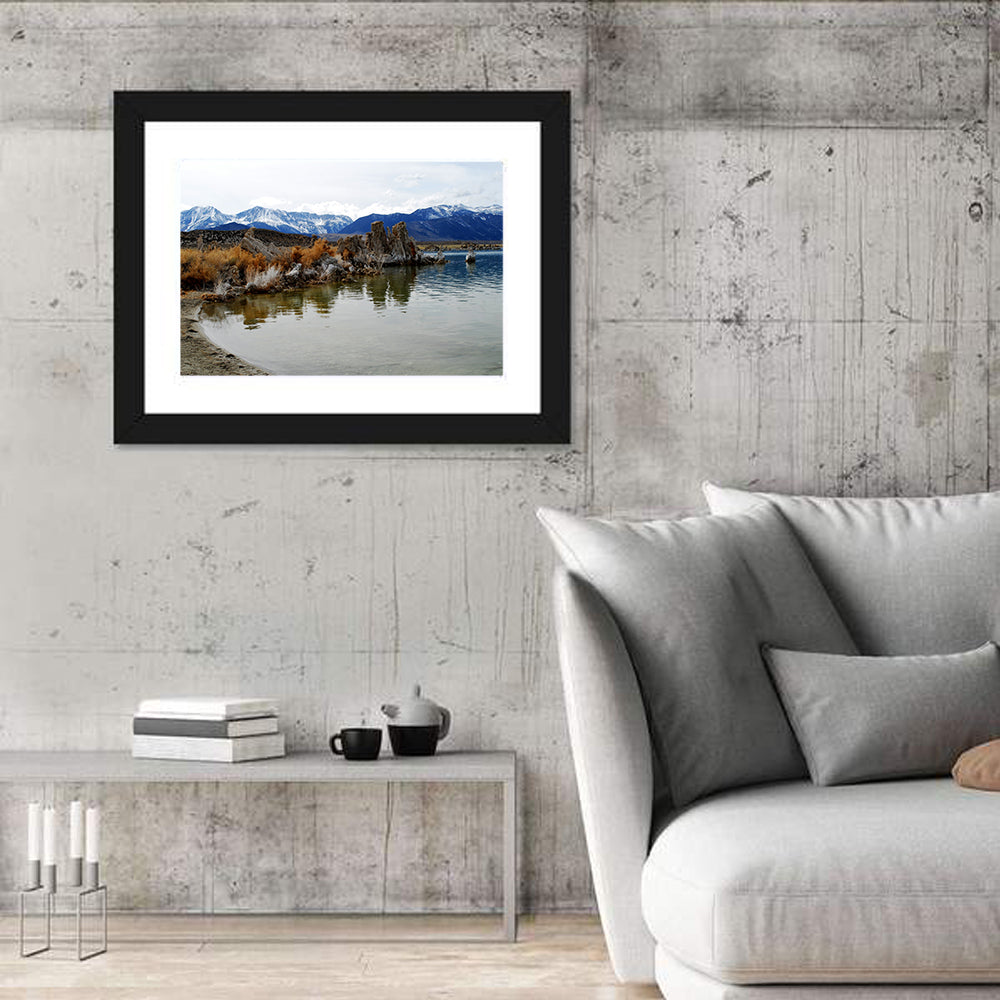 Mono Lake Tufa Towers with Mount Whitney Wall Art