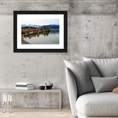 Mono Lake Tufa Towers with Mount Whitney Wall Art