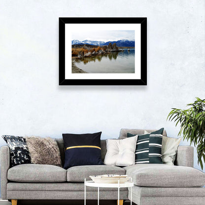 Mono Lake Tufa Towers with Mount Whitney Wall Art
