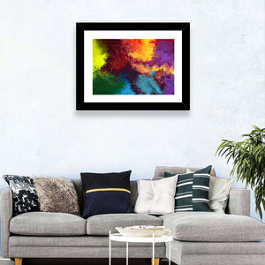 Sparkling Colors Abstract Wall Art