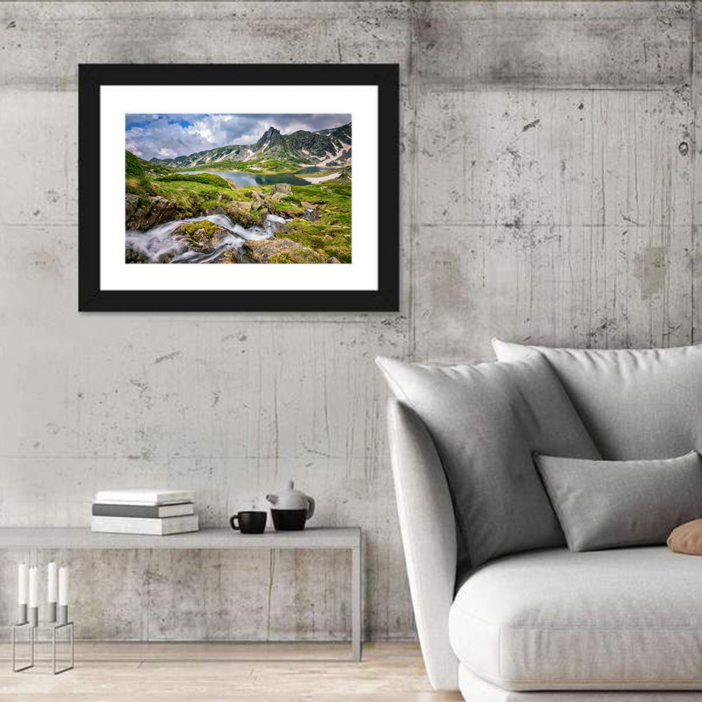 Seven Rila Lakes View Wall Art