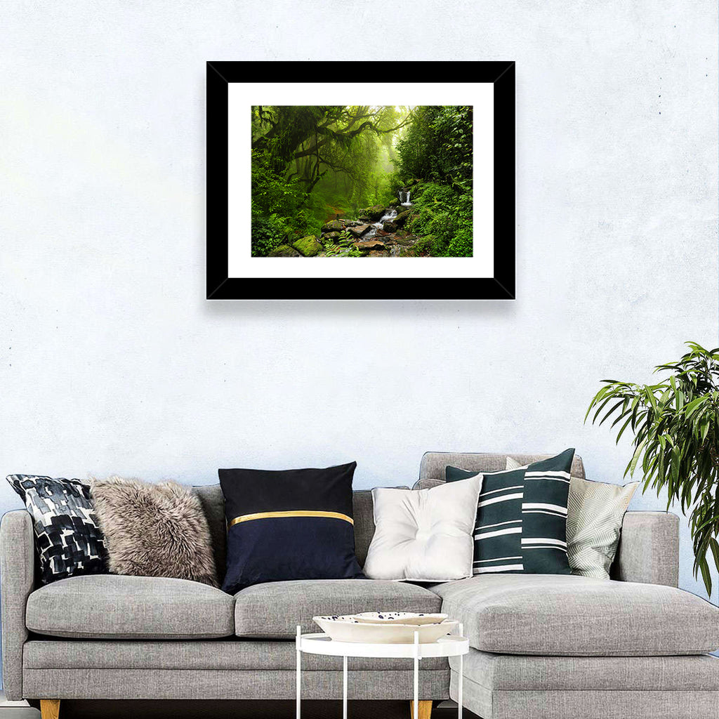 Annapurna Jungle Stream Wall Art