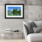 Woerlitz Rousseau Island Reflection Wall Art